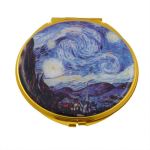 Miroir rond d'aprs Vincent Van Gogh